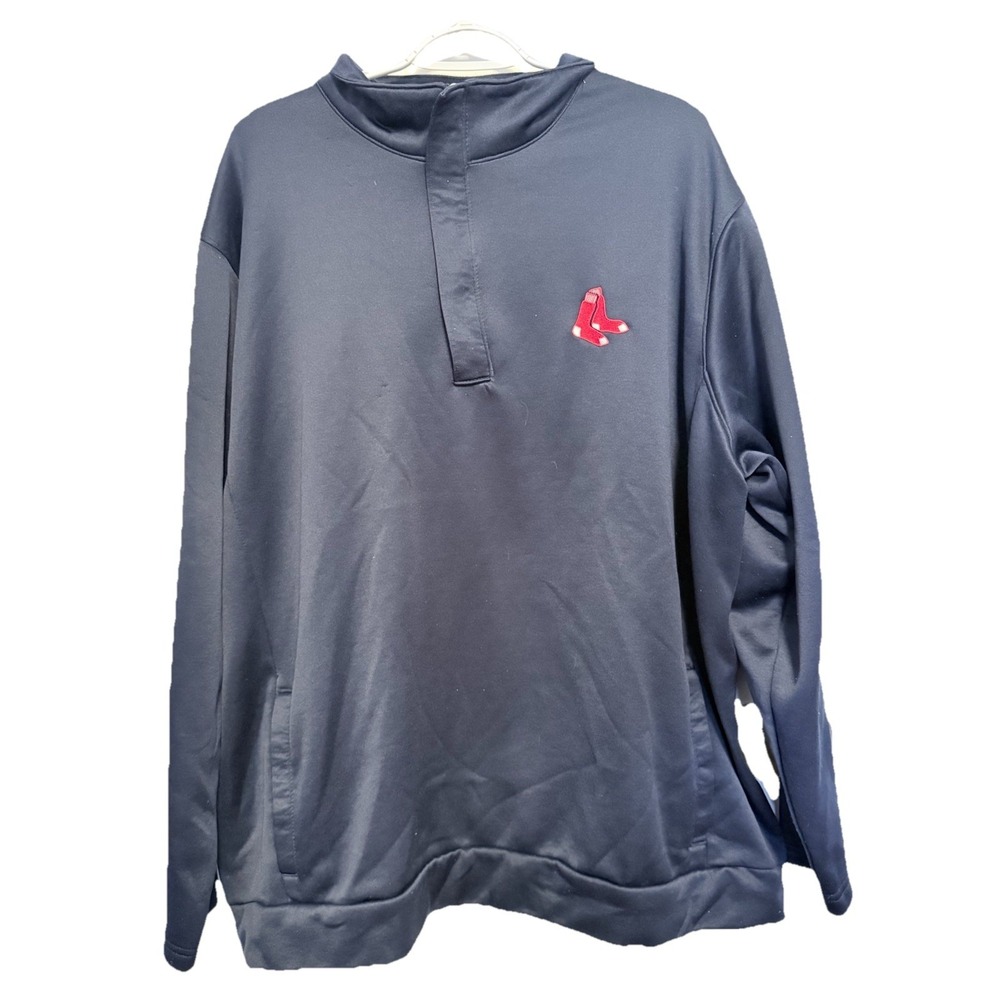 Men's Antigua Boston Red‎ Sox 1/4 Zip Pullover XXXL